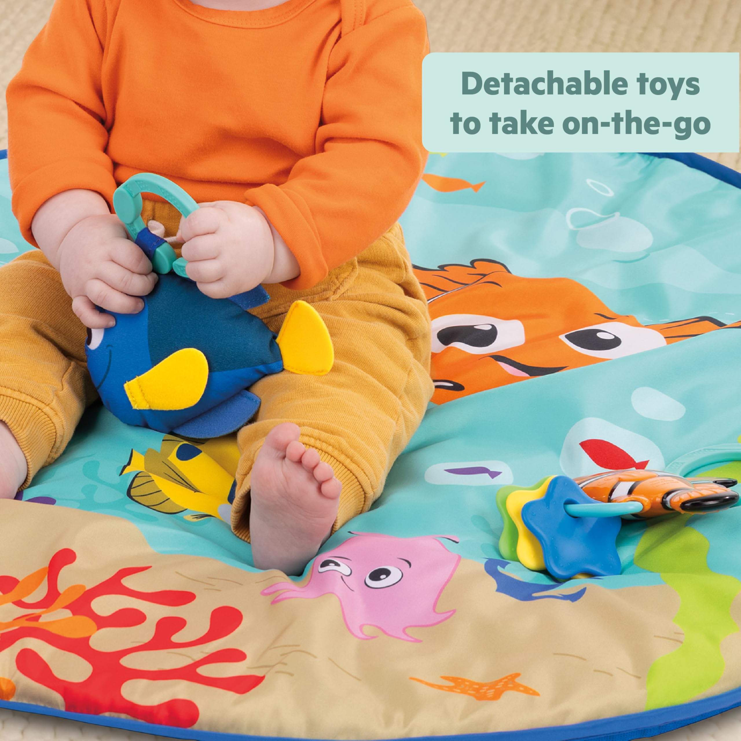 Disney Baby Finding Nemo アクティビティジム　ニモ Amazon.com : Bright Starts Disney Baby Finding Nemo Sea of